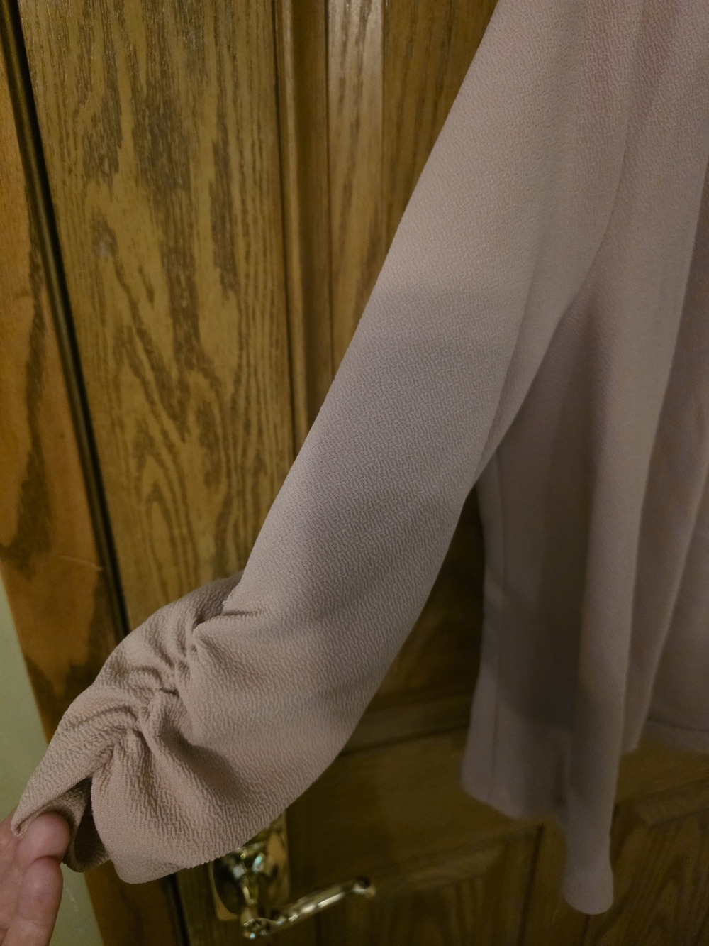 Torrid Blush Pink Open Front Blazer Jacket - Picture 3 of 4